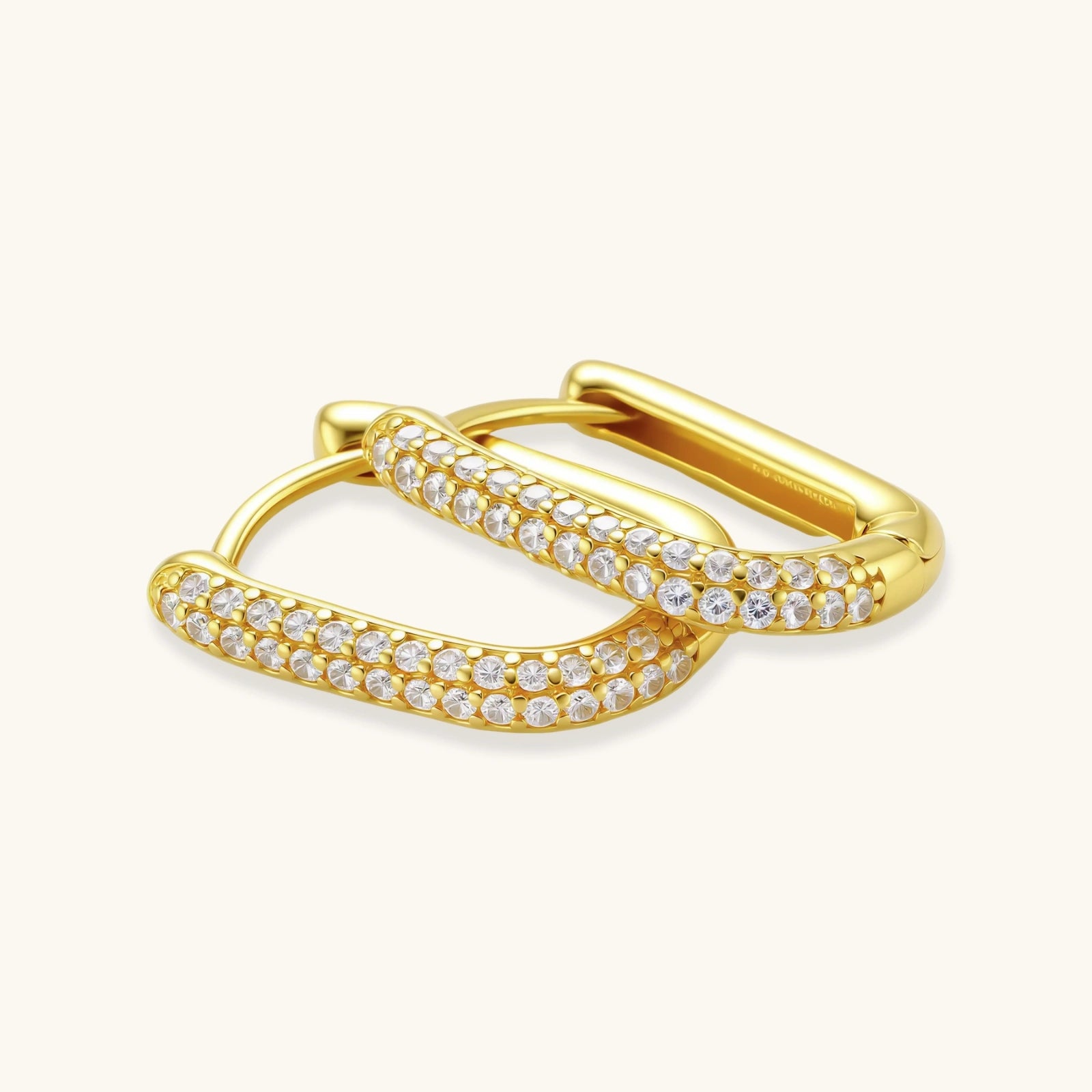 Starlit Huggie Earrings