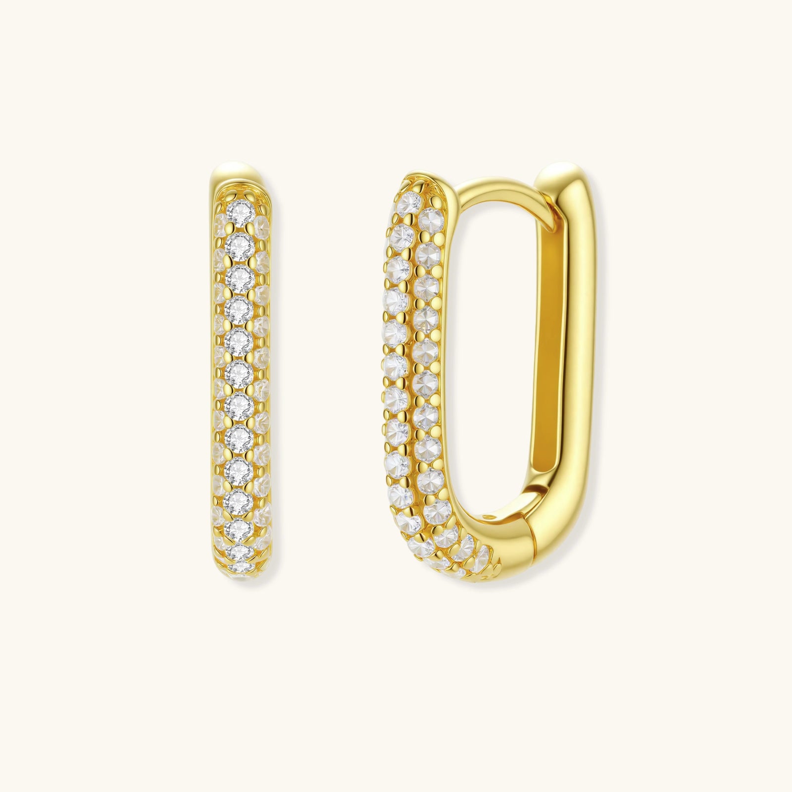 Starlit Huggie Earrings