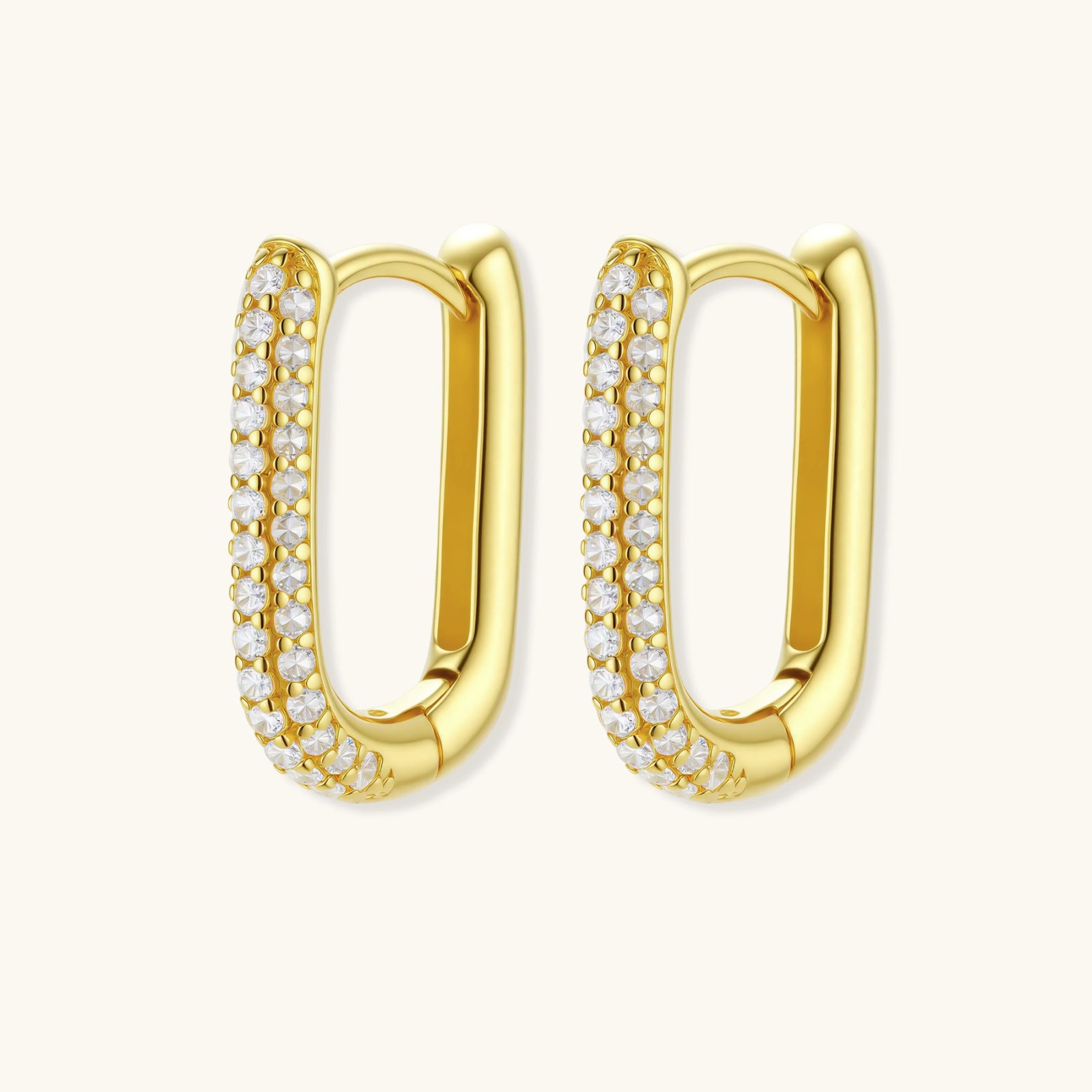 Starlit Huggie Earrings