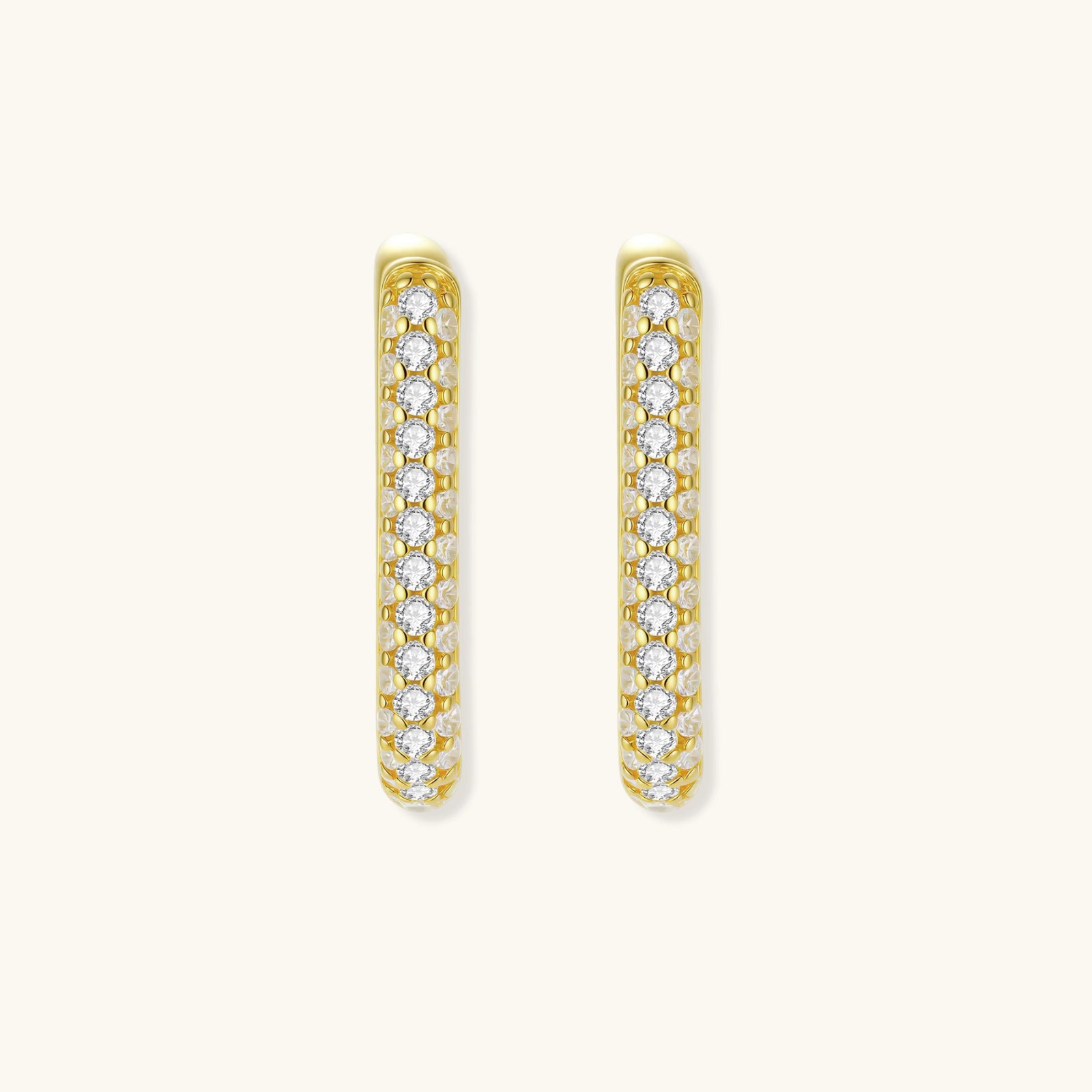 Starlit Huggie Earrings